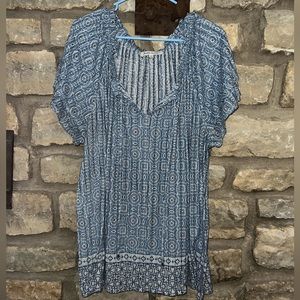 Rose and Olive blouse 3x